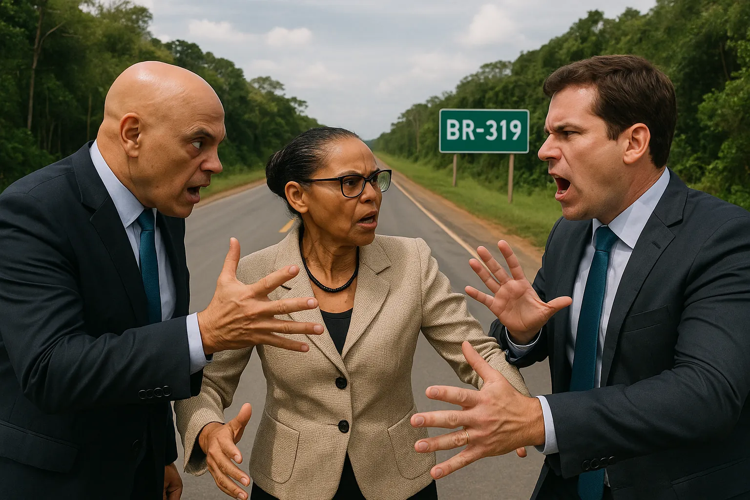 PORTO VELHO-MANAUS - Deputados aproveitam guerra com Moraes e destravam pavimentação da BR-319